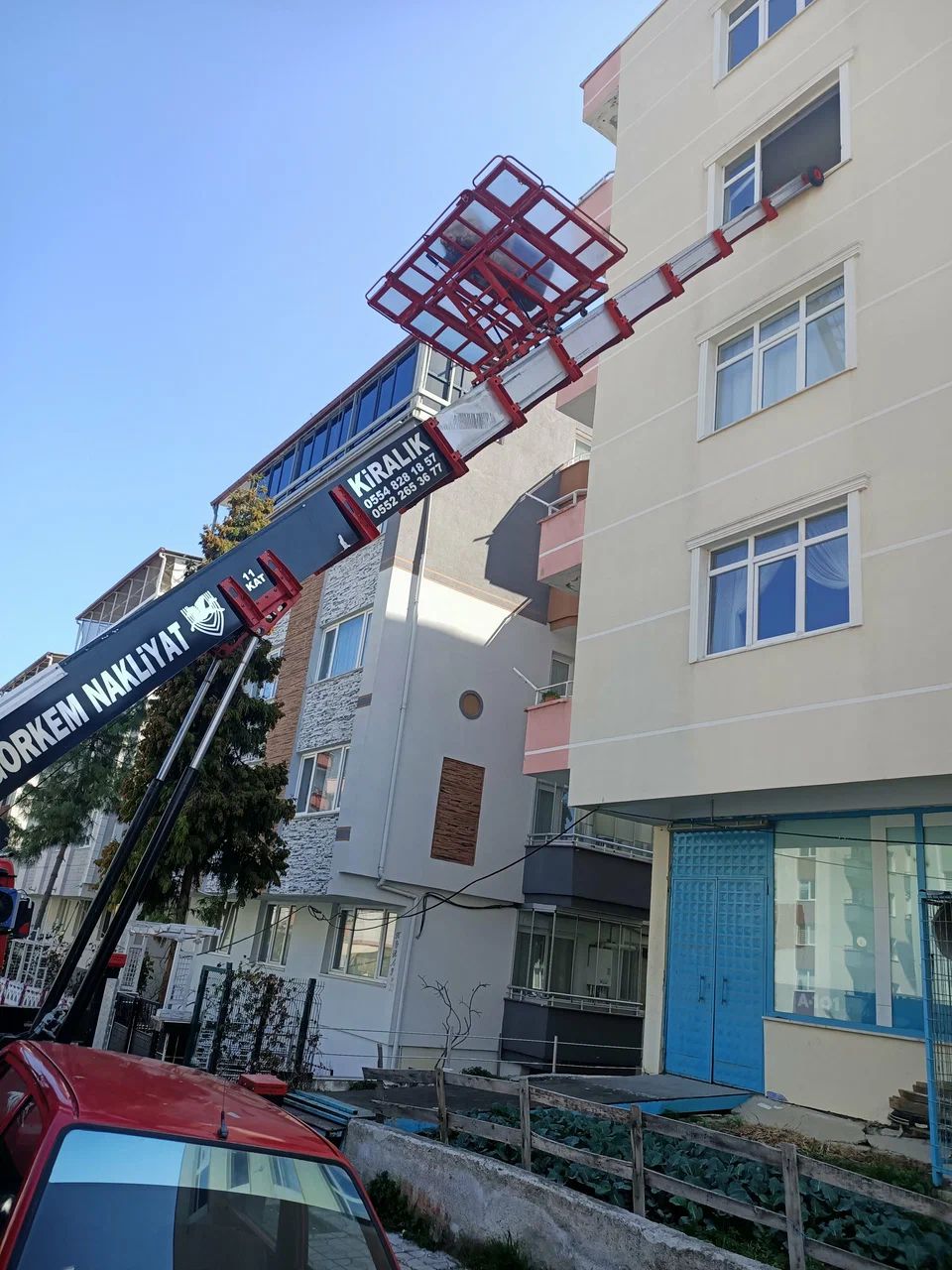Bafra Görkem Nakliyat saha çalışması